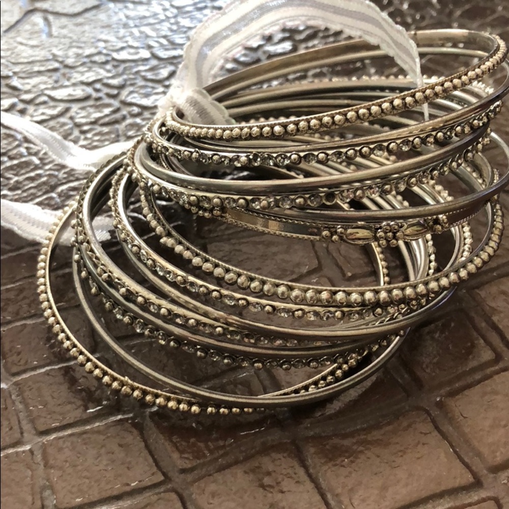 Indian Silver Bangle Bracelets. - image 2